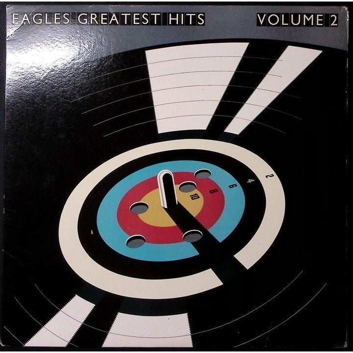EAGLES GREATEST HITS VOLUME 2 ASYLUM RECORDS E1 60205 RARE VINYL LP 188-1