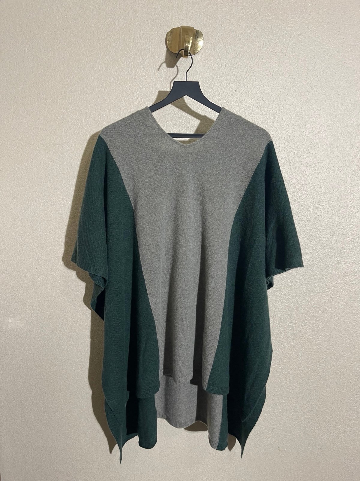 Halogen cashmere poncho