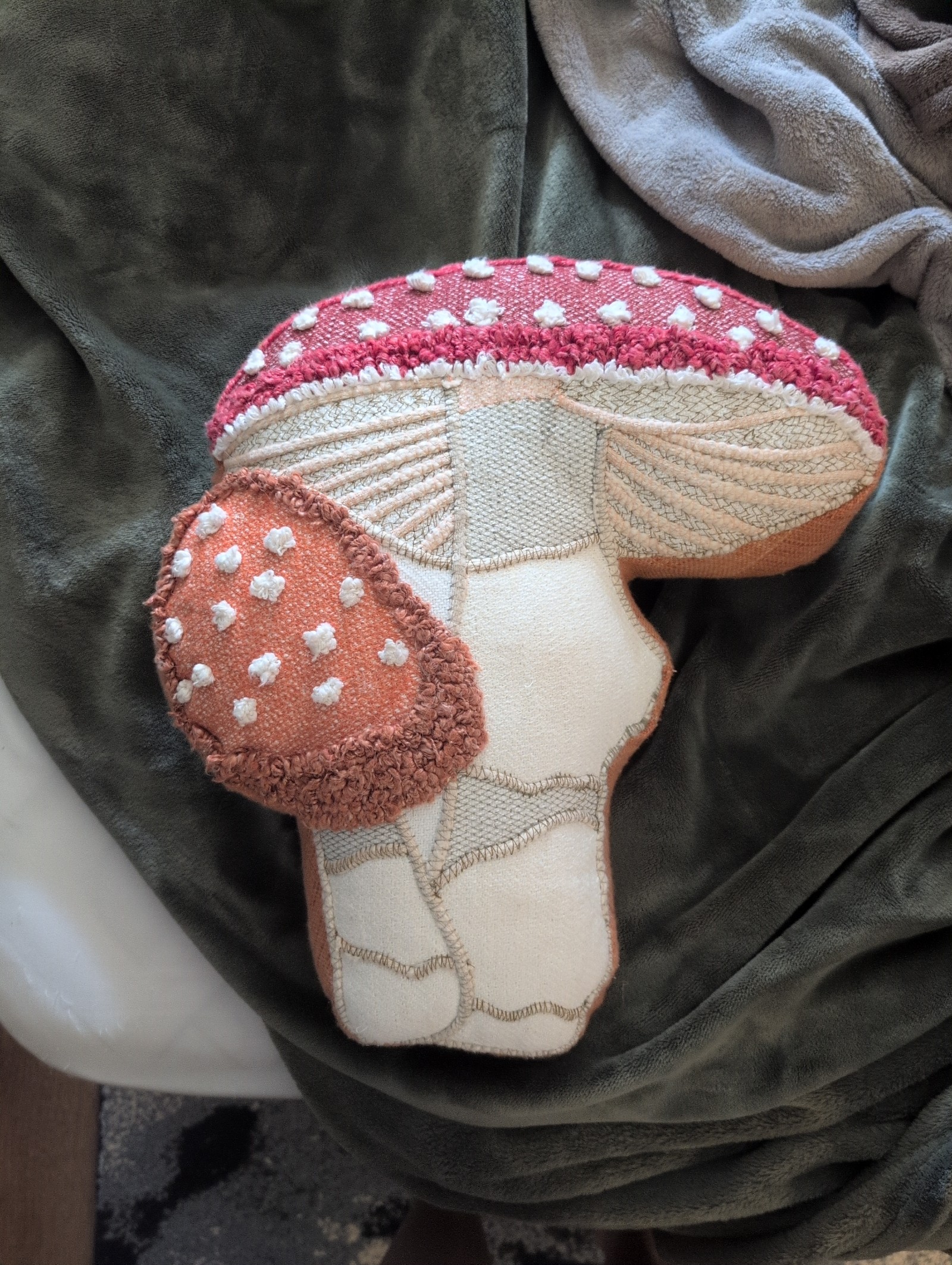 Mushroom pillow from Joann's