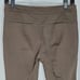 Vince Pants Brown Knit Stretch Tapered Leg Zipper Pockets