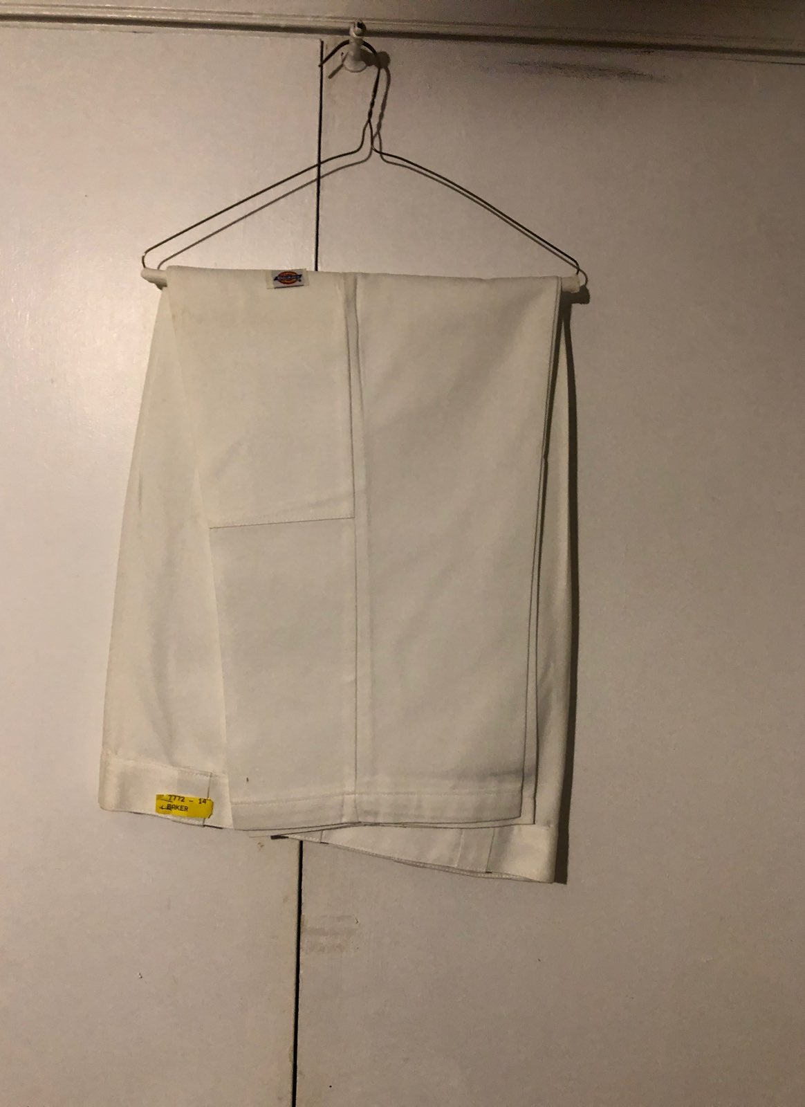 All White Dickies Pants
