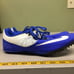 Nike Men's Rival S Cleats, Blue/White, 9R