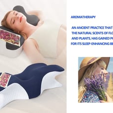 The Efficacy of Cervical Pillow With Dried Flowers Aroma Bag
