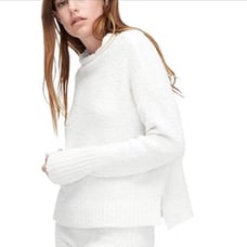 UGG soft lux cream sweater M NEW