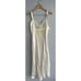 VTG VS Victoria’s Secret GOLD LABEL Tags off white lace silk long slip size L