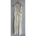 VTG VS Victoria’s Secret GOLD LABEL Tags off white lace silk long slip size L