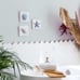 6x6 3D Beach Wall Art Seashell Decor with Starfish Set of 3