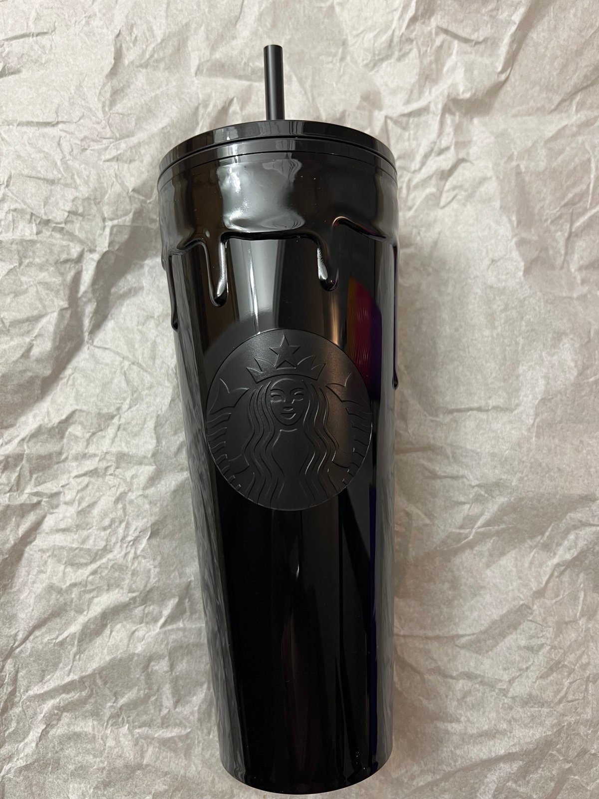 Starbucks black slime cup