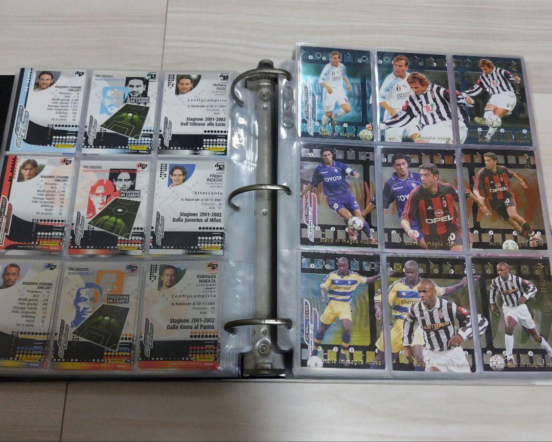 PANINI calcio 2002 Semi-Complete Set Soccer Trading Cards