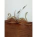 Mid Century Brass Swan Wall Sculptures - Set of 2