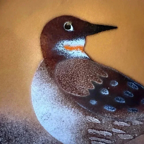 Home decor - decorative bird plate