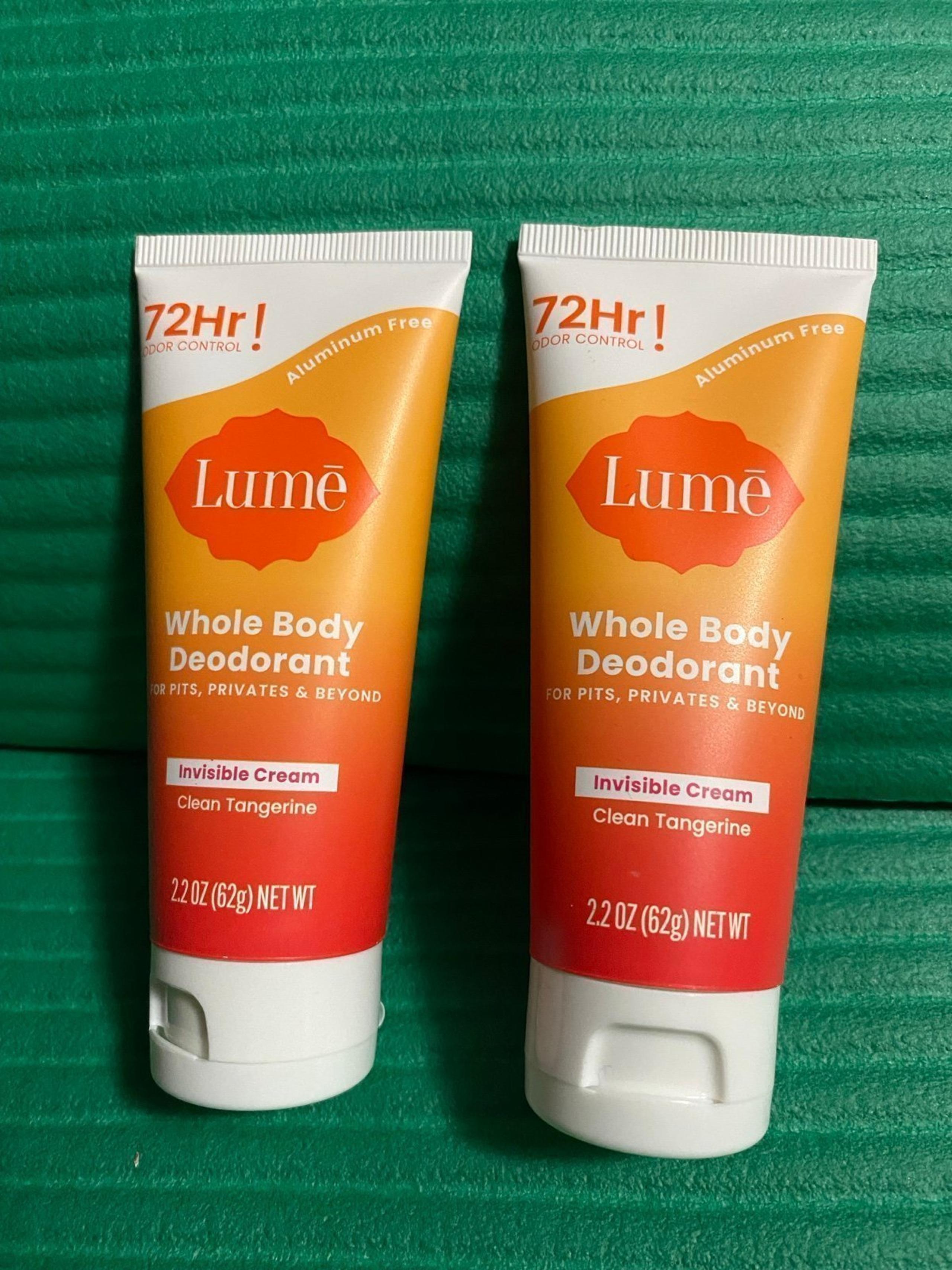 Lume Whole Body Deodorant Invisible Cream