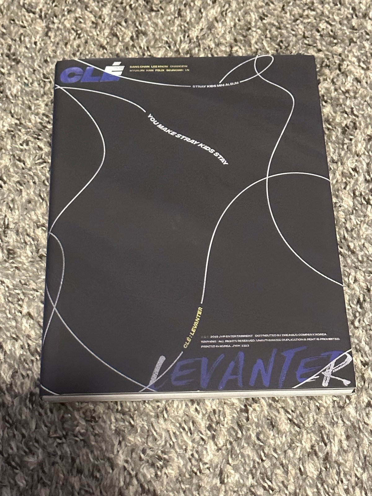 Stray Kids Levanter Limited Album Jeongin I.N Page