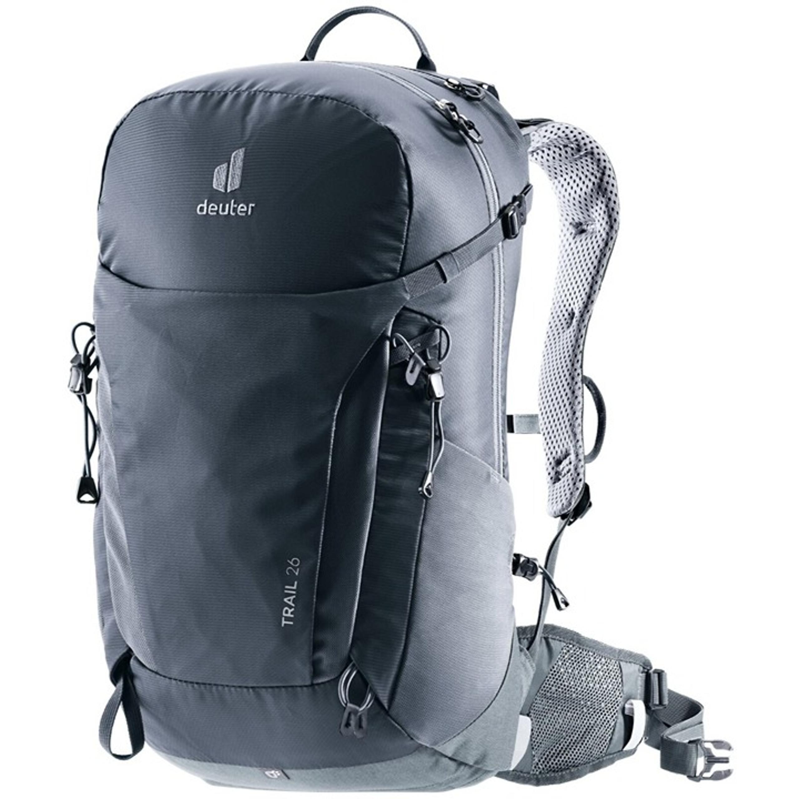 Deuter Unisex - Adult's Trail 26 Alpine Hiking Backpack (Black Graphite), 26 L