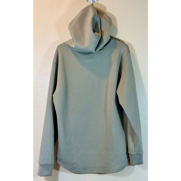 NWOT MTN OPS Tan Kinetic Cowl Neck Lightweight Men's Hoodie Sweatshirt XL - detail