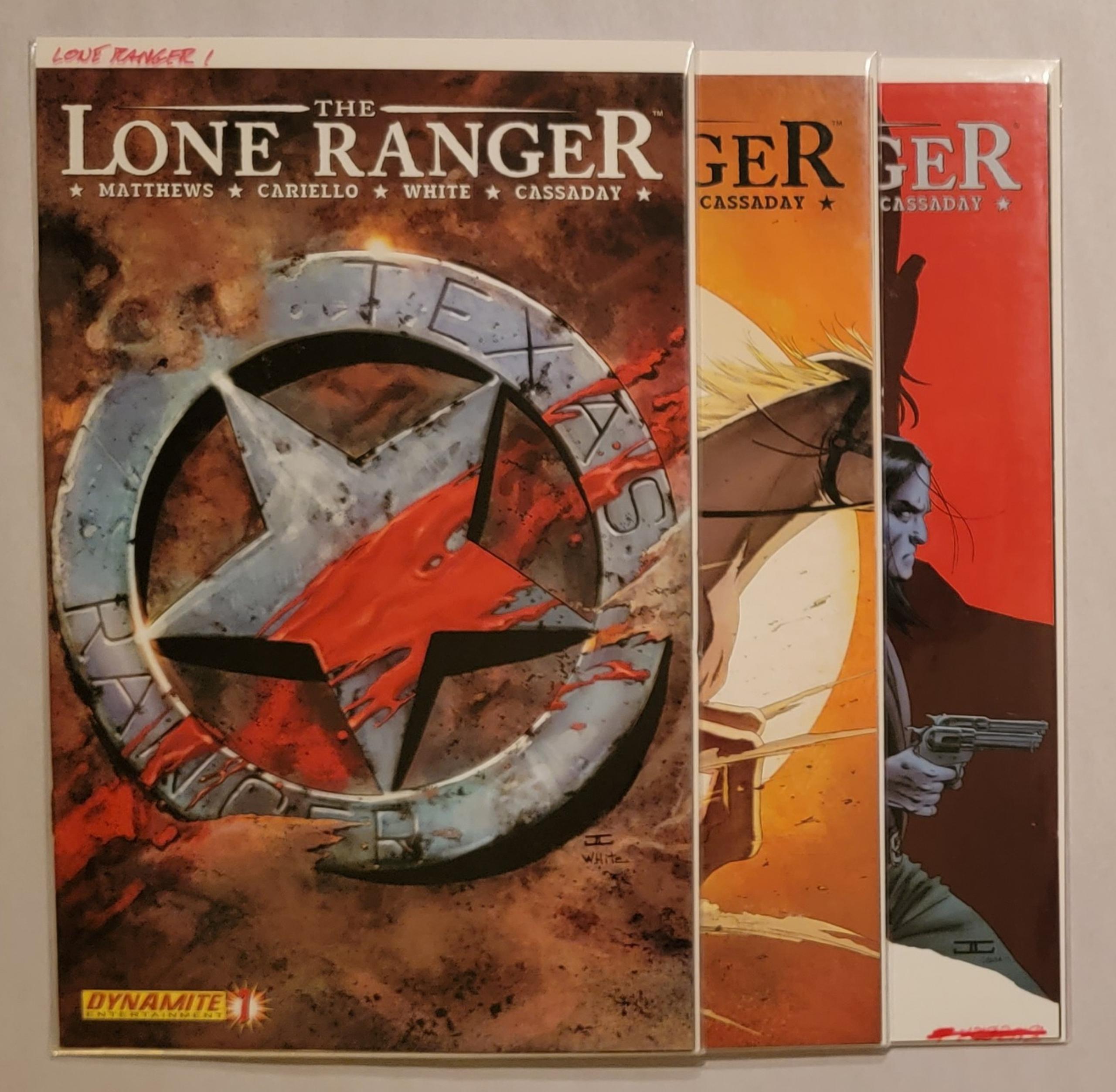 5 The Lone Ranger Comic Books Dynamite Entertainment