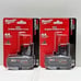 2 PCS Milwaukee 48-11-2460 M12 REDLITHIUM XC 6.0 Extended Capacity Battery