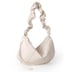 Croissant Gather Shoulder Bag/ 3way【ivory】