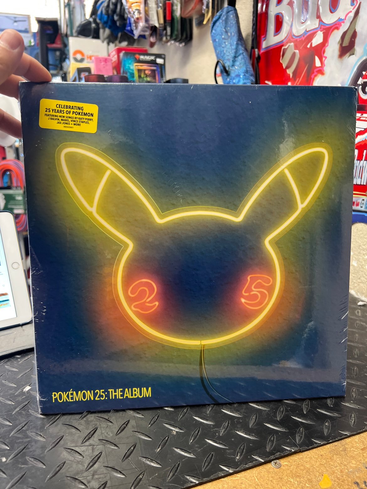 Pokemon 25: the album 25th anniversary vinyl record
