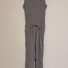 Grey sleeveless jumpsuit