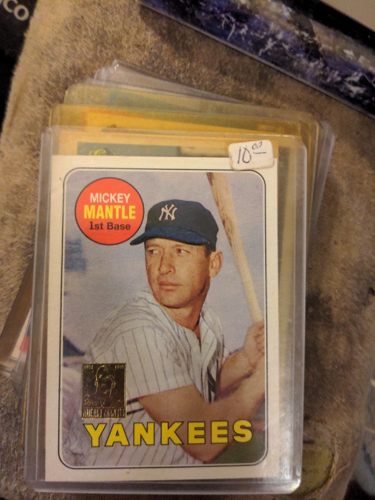 Micky Mantle Topps Card