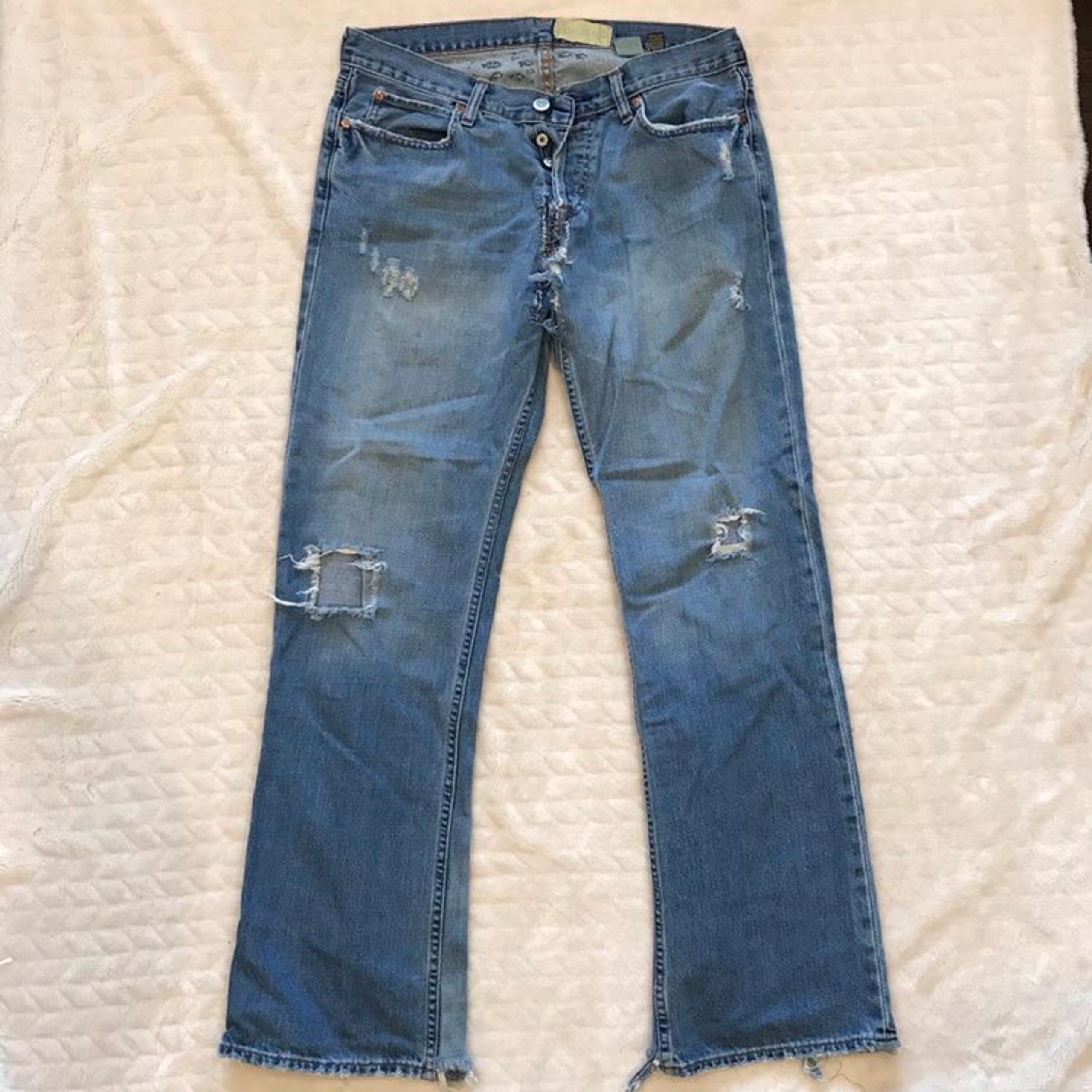 Hollister men's low boot cut jeans