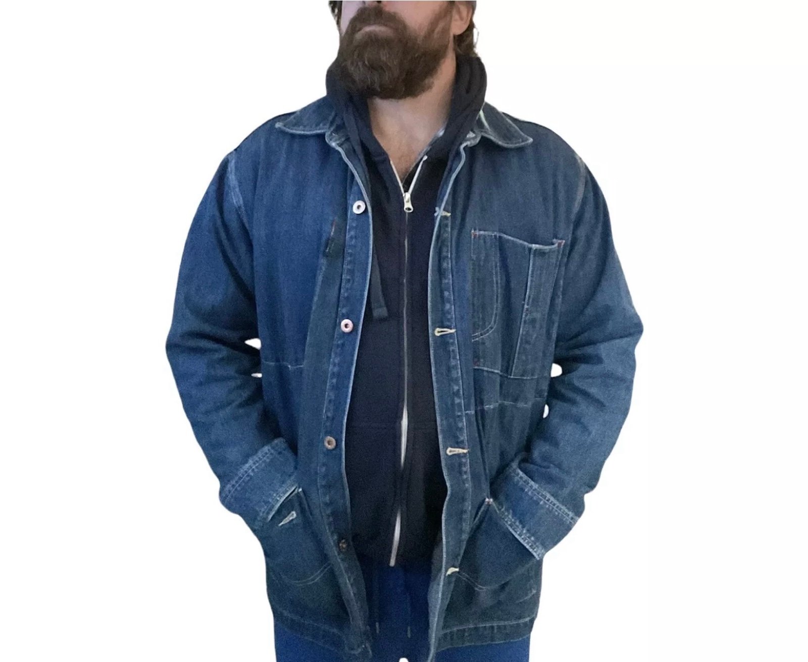 Tommy Jeans Tommy Hilfiger Y2K denim chore coat *free shipping