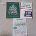Cursive Handwriting & Lettering Book Lot (3) books, LOST ART