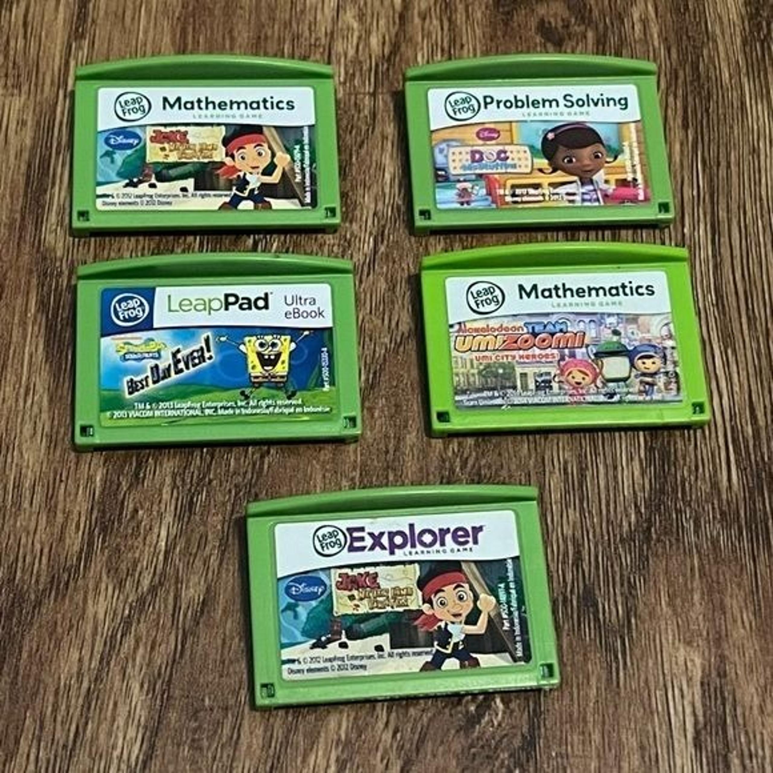 Leap Frog Educational Learning Games Bundle