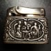 Vintage Duplex Mylflam Lighter Tavern Pub Scene