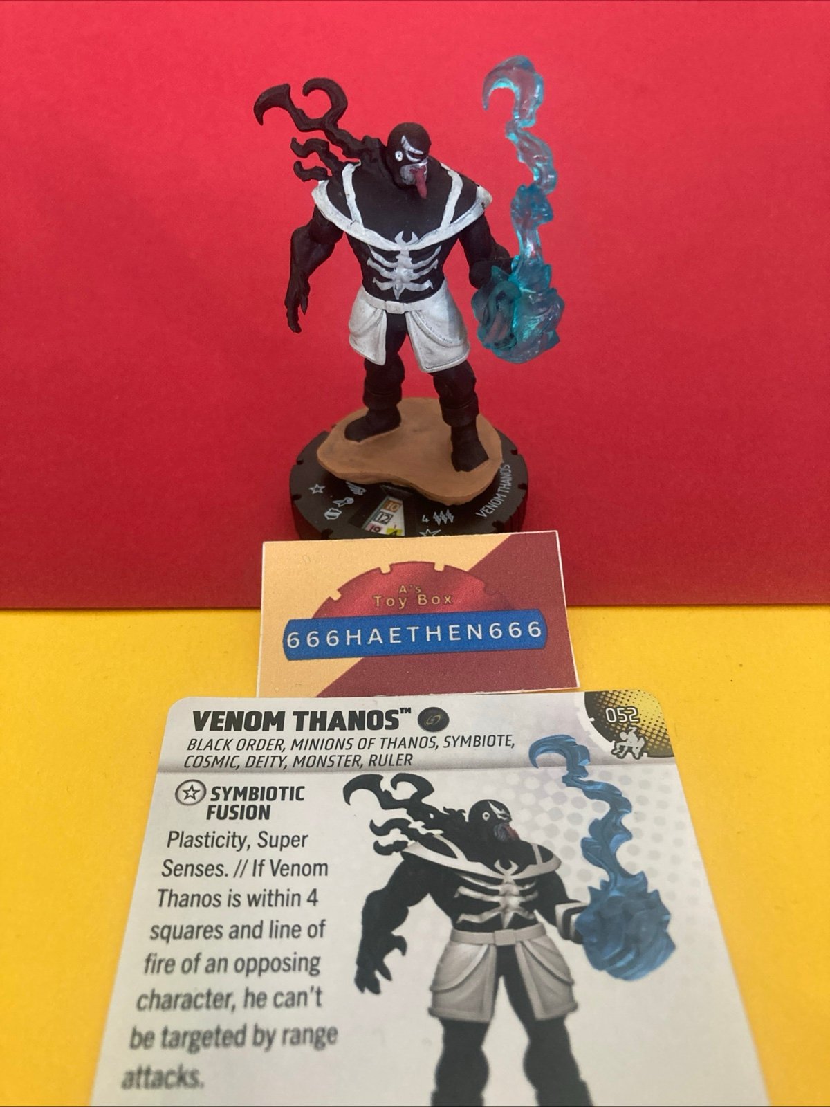 Heroclix - Venom Thanos 052 Super Rare