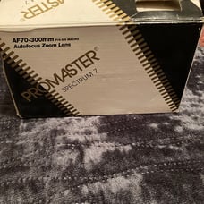 Promaster camera lens