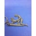Vintage 1940s-50s Pontiac Key Fob plus XXX Keychain! You Get Both! Estate Find!