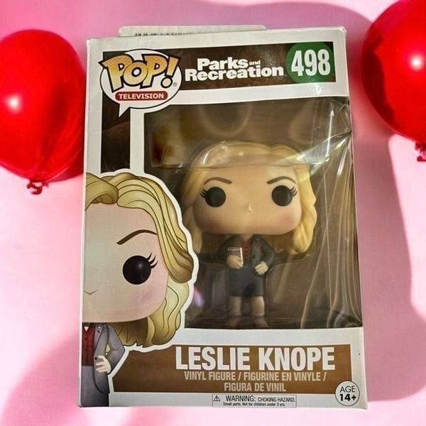 Funko Pop! Television #498 Parks & Recreation Leslie Knope Vaulted 2017
