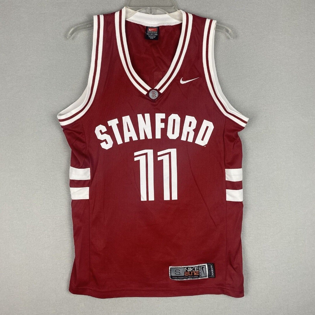 STANFORD CARDINAL ARTHUR LEE VINTAGE 1998-99 NIKE COLLEGE BASKETBALL JERSEY S