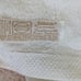 Vintage Utica floral yellow orange green bath towels bed sheet diy fabric scrap