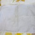 Vintage Utica floral yellow orange green bath towels bed sheet diy fabric scrap