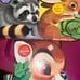 Vintage Golden shape books Disney/Animals/people 1960-70s lot