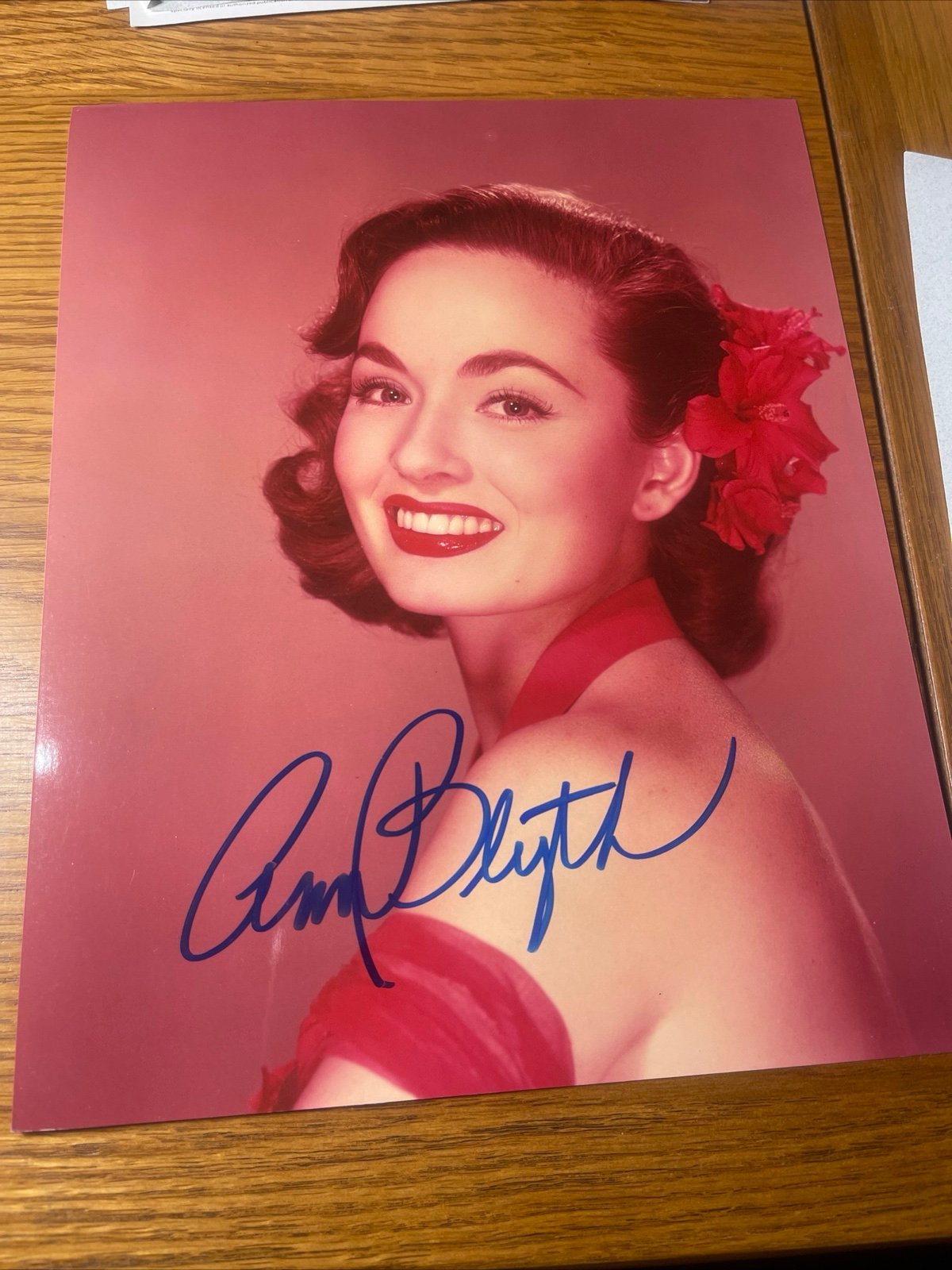 Ann Blyth Signed Photo - W/COA