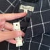 Madewell textured turtleneck sweater top windowpane NWT