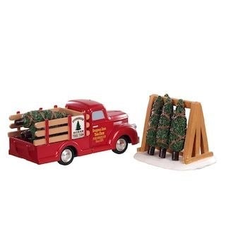 Lemax Tree Delivery Set Christmas Village Accessory NEW!