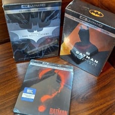 The Dark Knight Trilogy + Batman Anthology + Batman 2021 Steelbook - Free S&H!