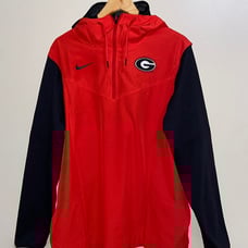 Nike UGA Georgia Bulldogs On-Field Sideline Player Jacket Mens L DN7125-657 NEW