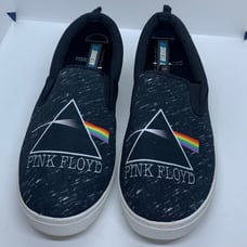Pink Floyd dark side of the moon slip ons vans