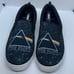 Pink Floyd dark side of the moon slip ons vans