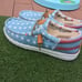 Hey Dude Wally Americana Denim Star Slip-On Shoes NWT Men's Size 11