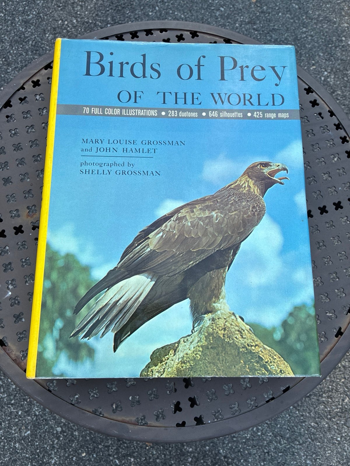 Birds of Prey of The World, Grossman, Hardcover First Edition, 1966, rare
