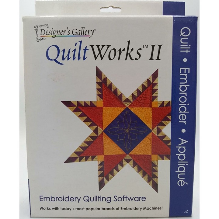 Designer's Gallery Quilt Works II Embroidery Quilting Software