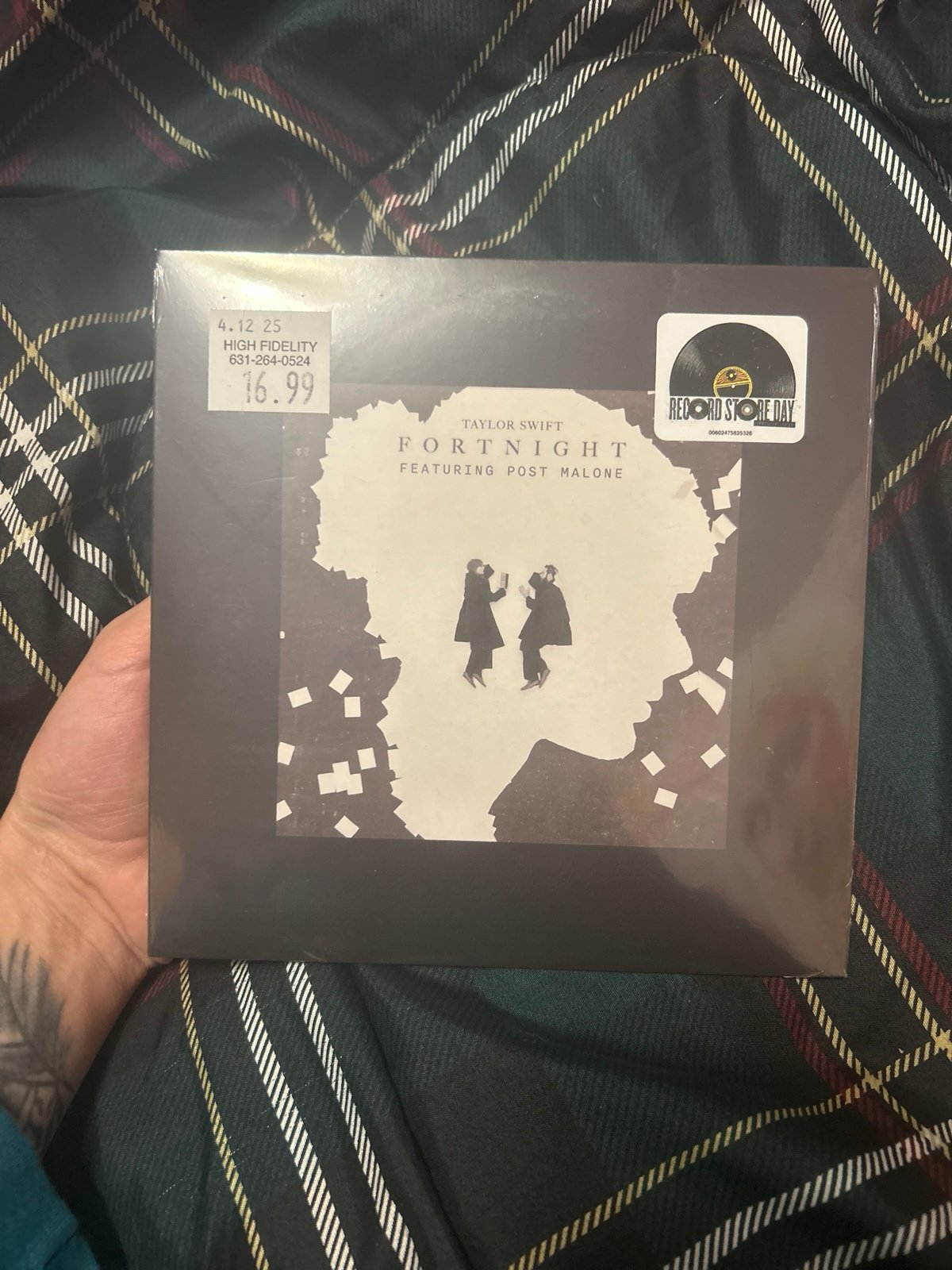 Taylor swift 7inch vinyl sealed rsd 2025