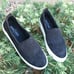 MINNETONKA GABI SLIP-ON WOMEN'S BLACK SIZE 8